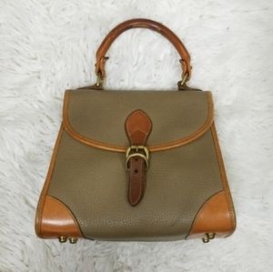 Vintage Dooney & Bourke Small Carpet Kelly Bag